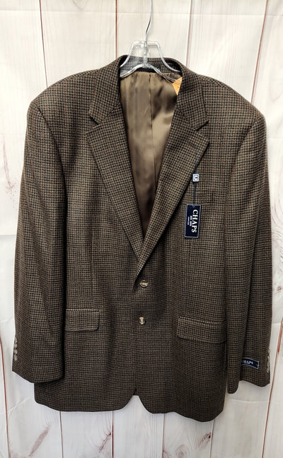 NWT Chaps Men's Size 42 Brown Sport Coat