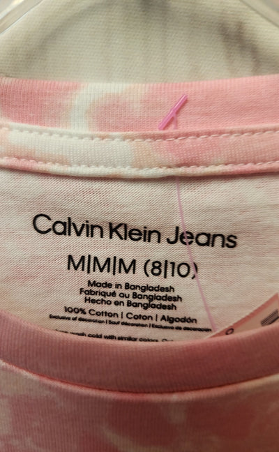 NWT Calvin Klein Girl's Size 8/10 Pink Dress
