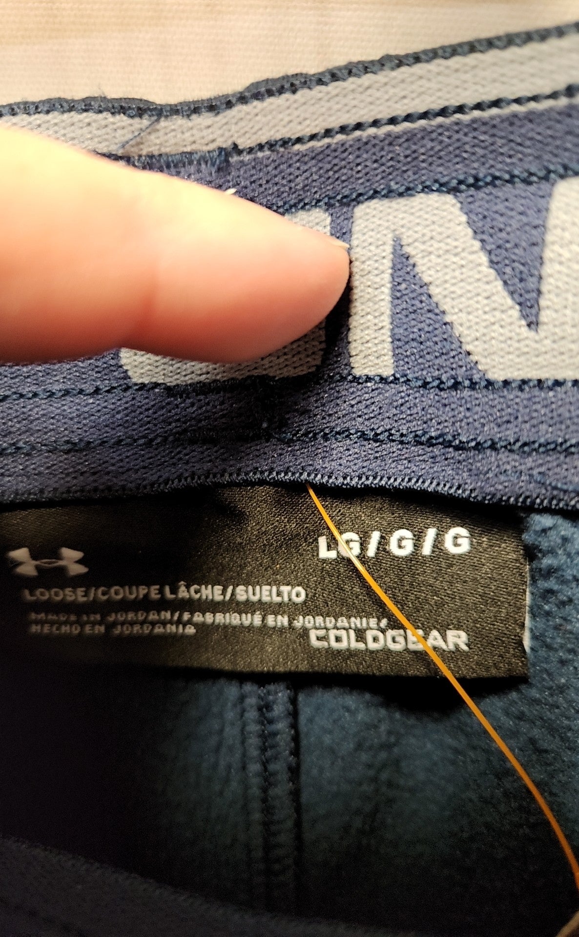 Under Armour Men's Size L Navy Sweatpants