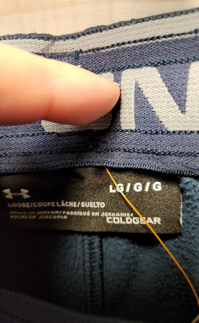 Under Armour Men's Size L Navy Sweatpants