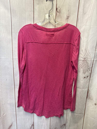 We the Free Women's Size S Pink Long Sleeve Top