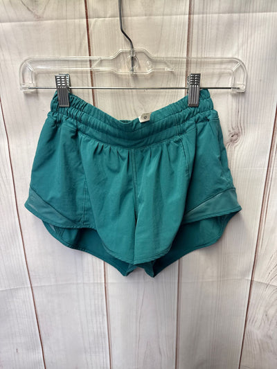 Lululemon Women's Size 4 Teal Active Shorts