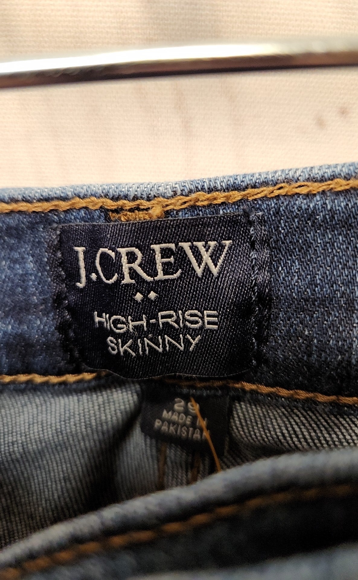 J Crew Women's Size 29 (7-8) Blue Jeans High Rise Skinny