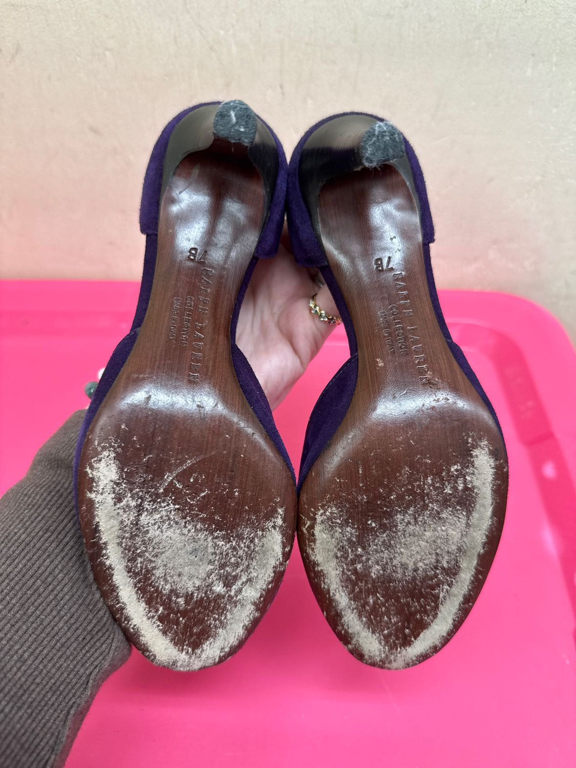 Ralph Lauren Women's Size 7 Purple Pumps