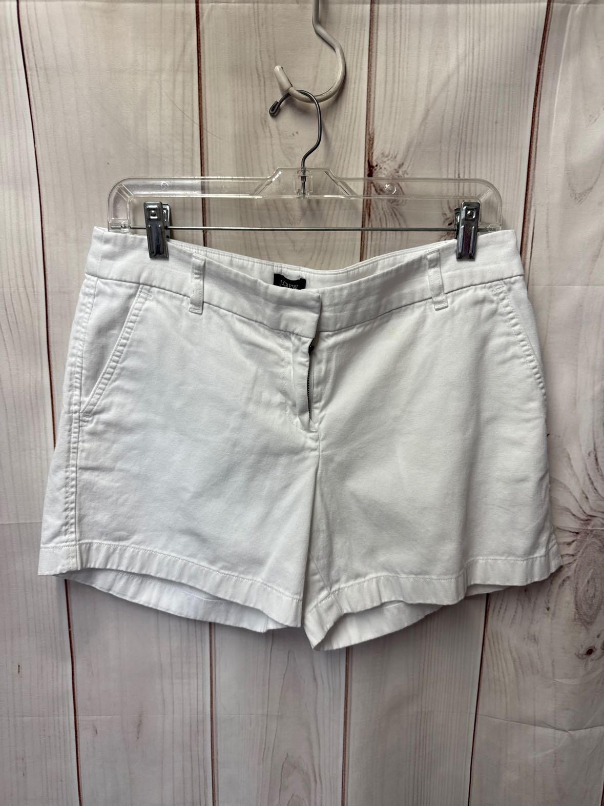 J Crew Women's Size 6 White Shorts