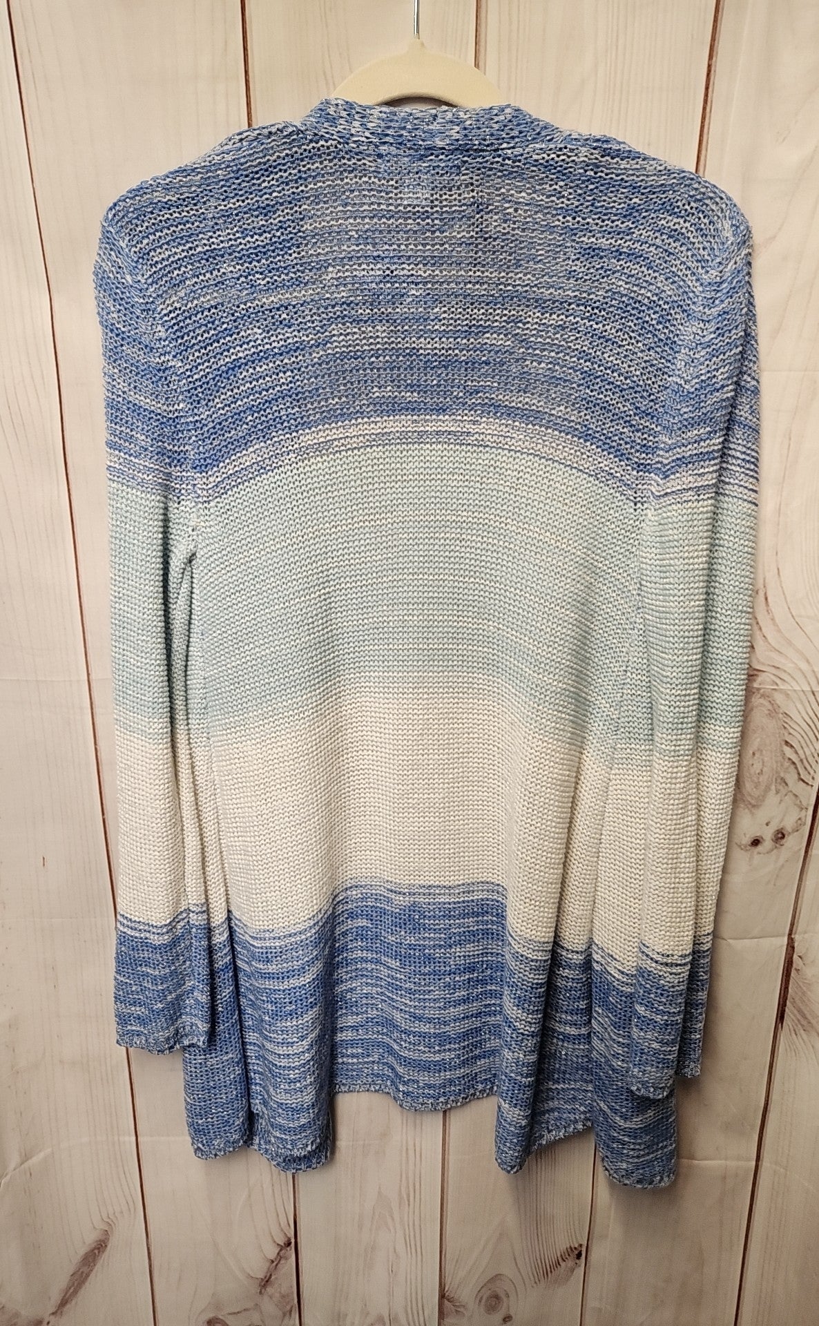 John Paul Richards Women's Size M Blue Cardigan