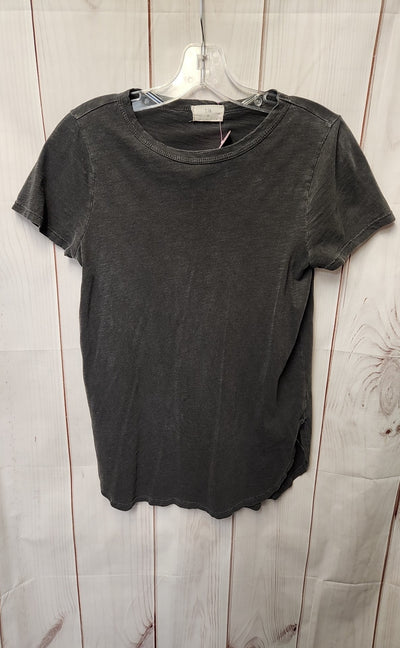 Tla Women's Size XS Gray Short Sleeve Top