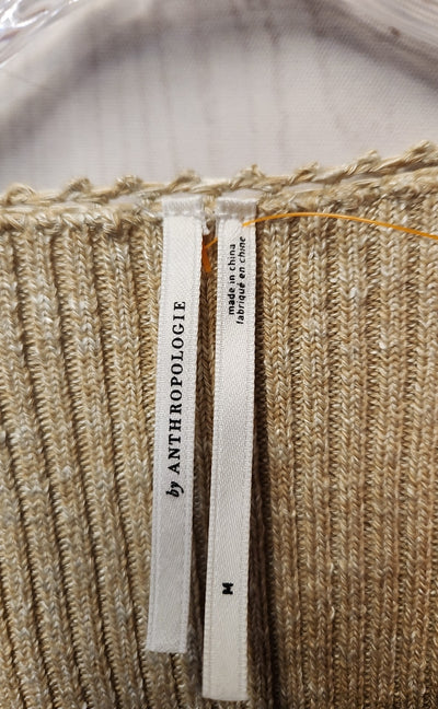 Anthropologie Women's Size M Beige Sweater