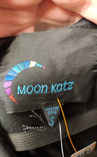 NWT Moon Katz Women's Size S Black Dress