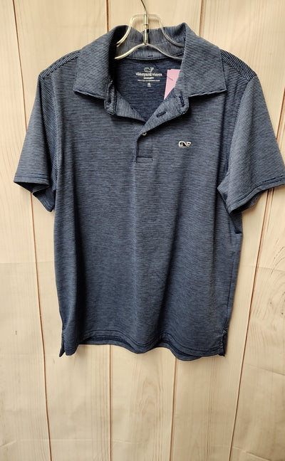 Vineyard Vines Boy's Size 12/14 Blue Shirt