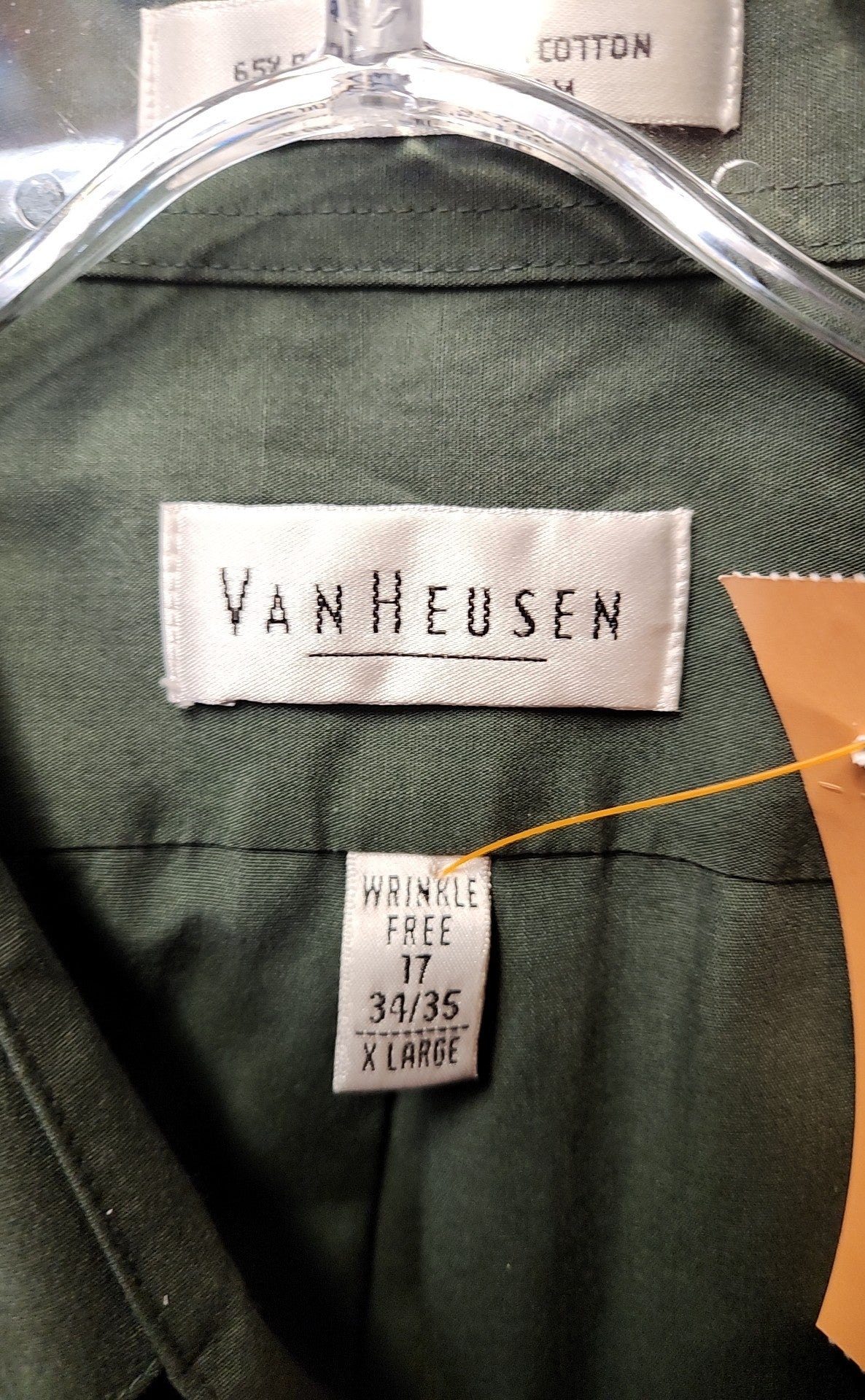 Van Heusen Men's Size XL Green Shirt