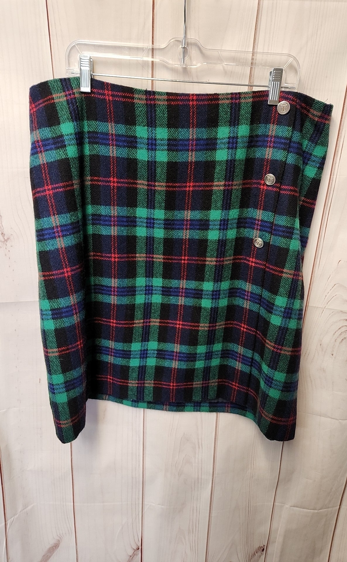 Talbots Women's Size 16 Green Skirt