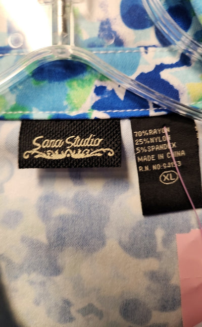 Sara Studio Women's Size XL Blue Jacket