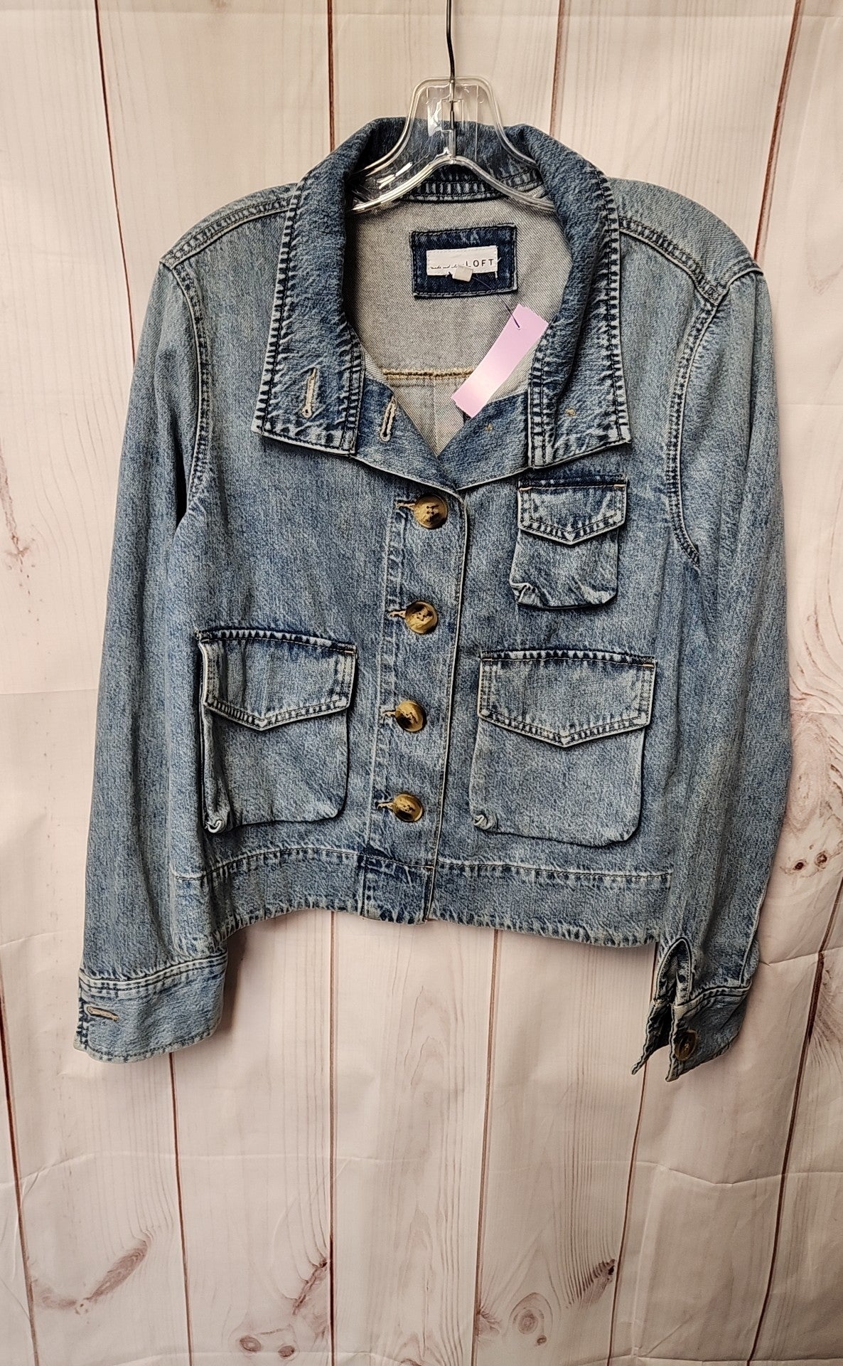 Loft Women's Size L Blue Jacket