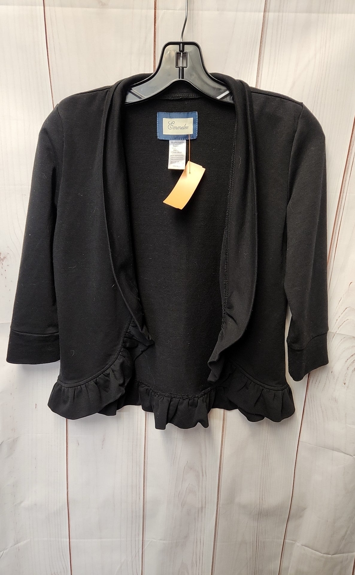 Emmelee Women's Size S Black Cardigan