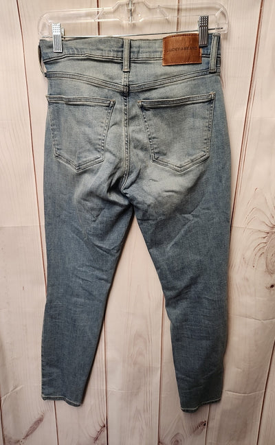 Lucky Brand Women's Size 27 (3-4) Blue Jeans Ava Mid Rise Skinny