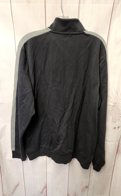 Puma Men's Size L Black & Gray Jacket