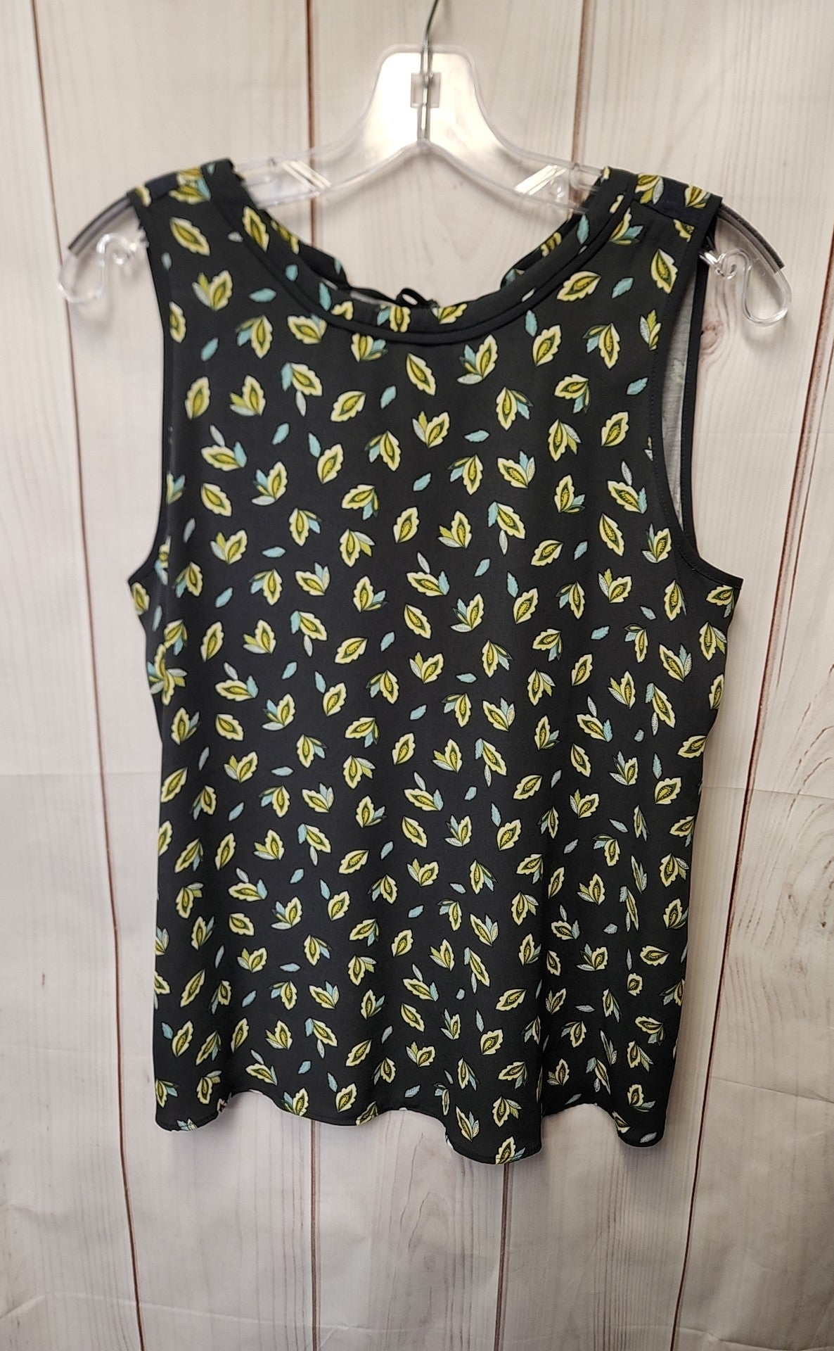 Loft Women's Size M Petite Gray Sleeveless Top