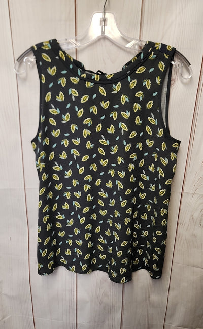 Loft Women's Size M Petite Gray Sleeveless Top