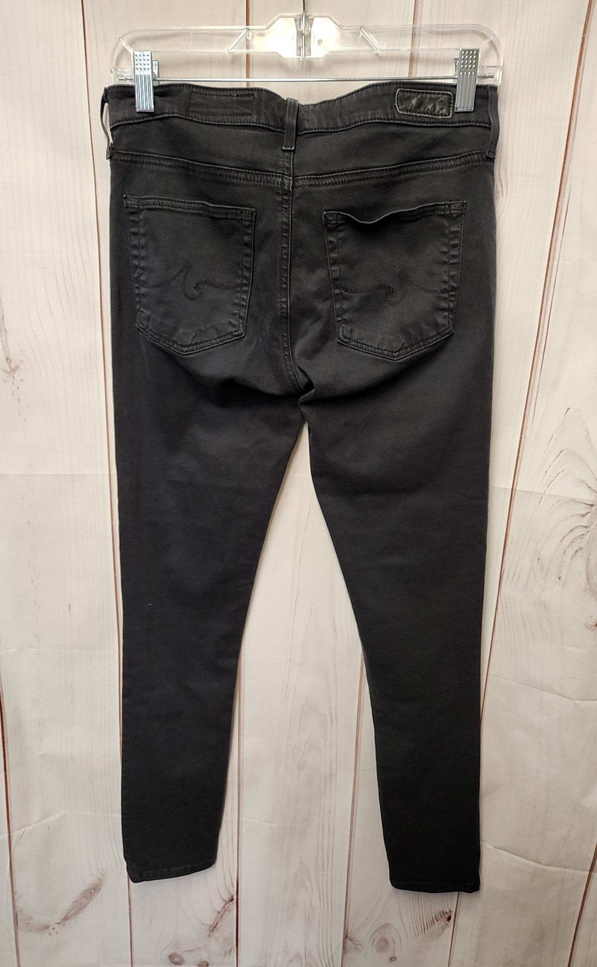 AG Adriano Goldschmied Women's Size 27 (3-4) Black Jeans The Abbey Ankle