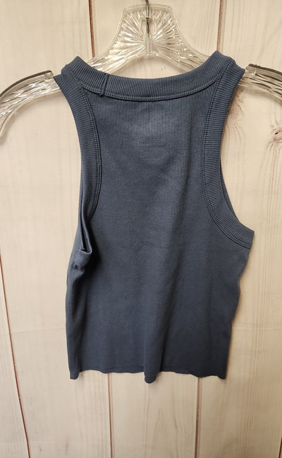 So Women's Size S Blue Sleeveless Top