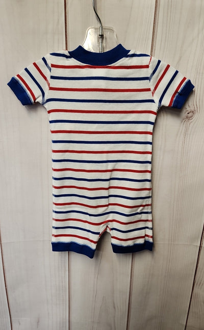 NWT Hanna Andersson Boy's Size 0-3 Months White Bodysuit