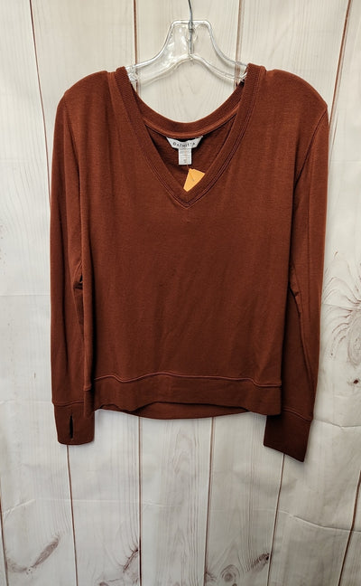 Athleta Women's Size XS Brown Long Sleeve Top