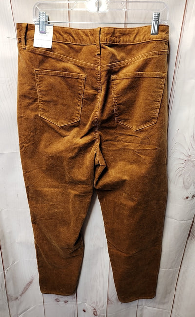NWT Talbots Women's Size 16 Brown Corduroy Jeggings Pants
