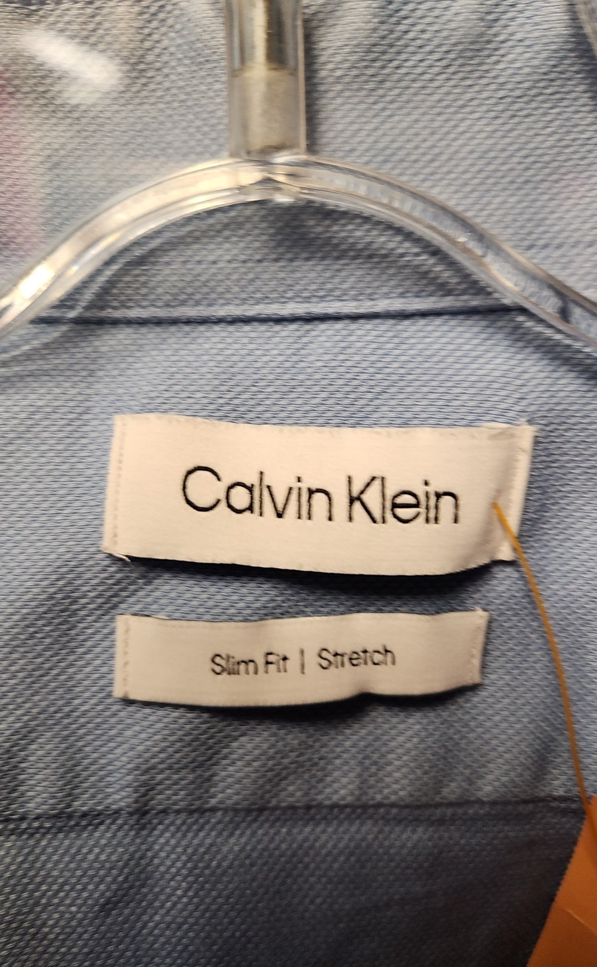 Calvin Klein Men's Size XL Blue Shirt