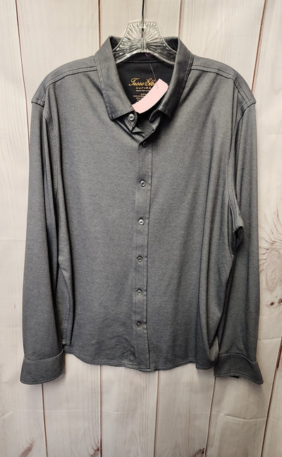 Tasso Elba Men's Size L Gray Shirt