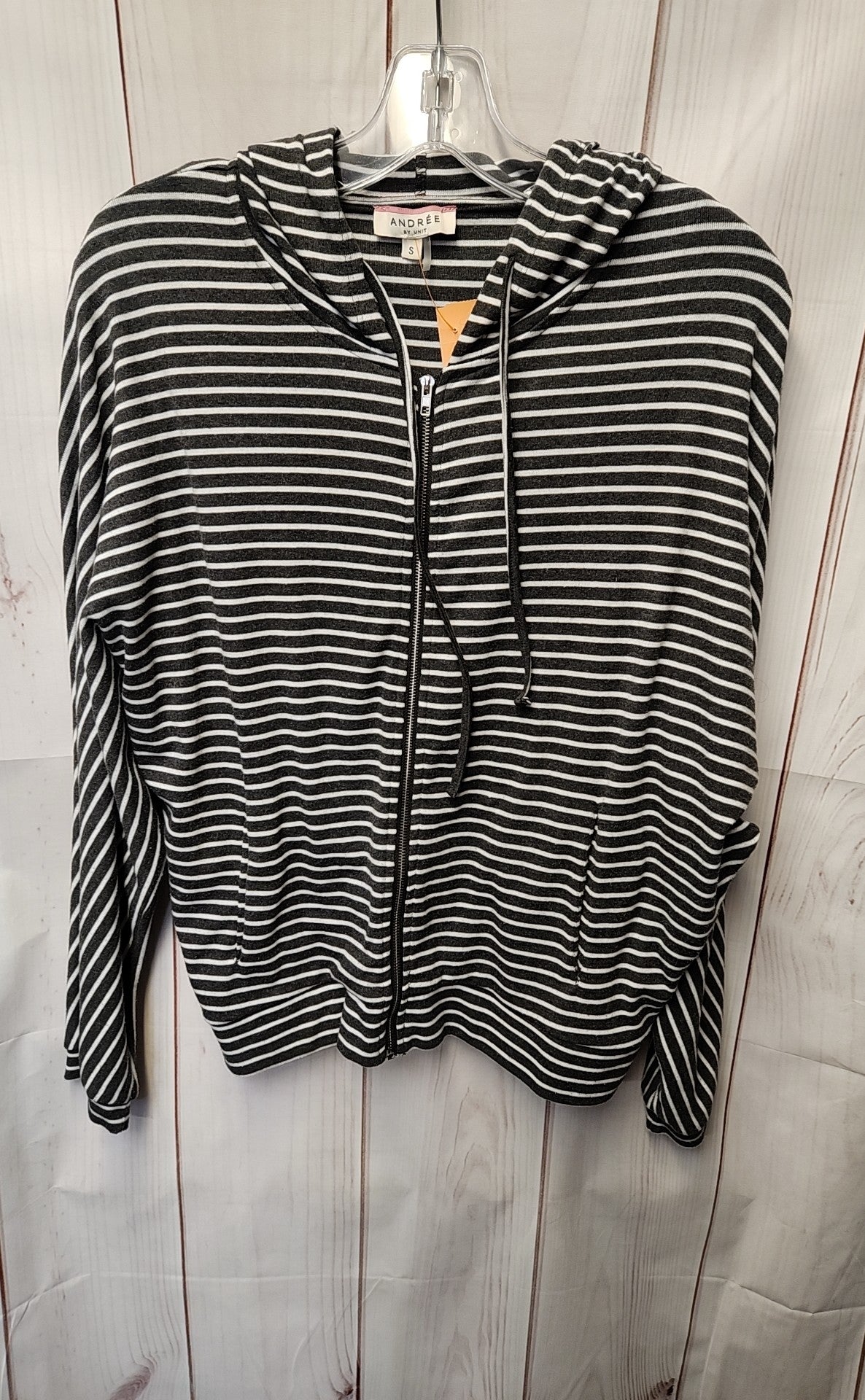 Andree by Unit Women's Size S Gray Hooded Jacket