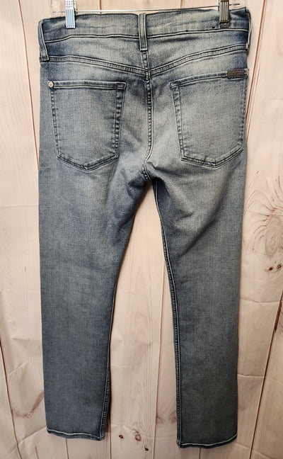 7 For All Mankind Women's Size 32 (13-14) Blue Jeans Standard