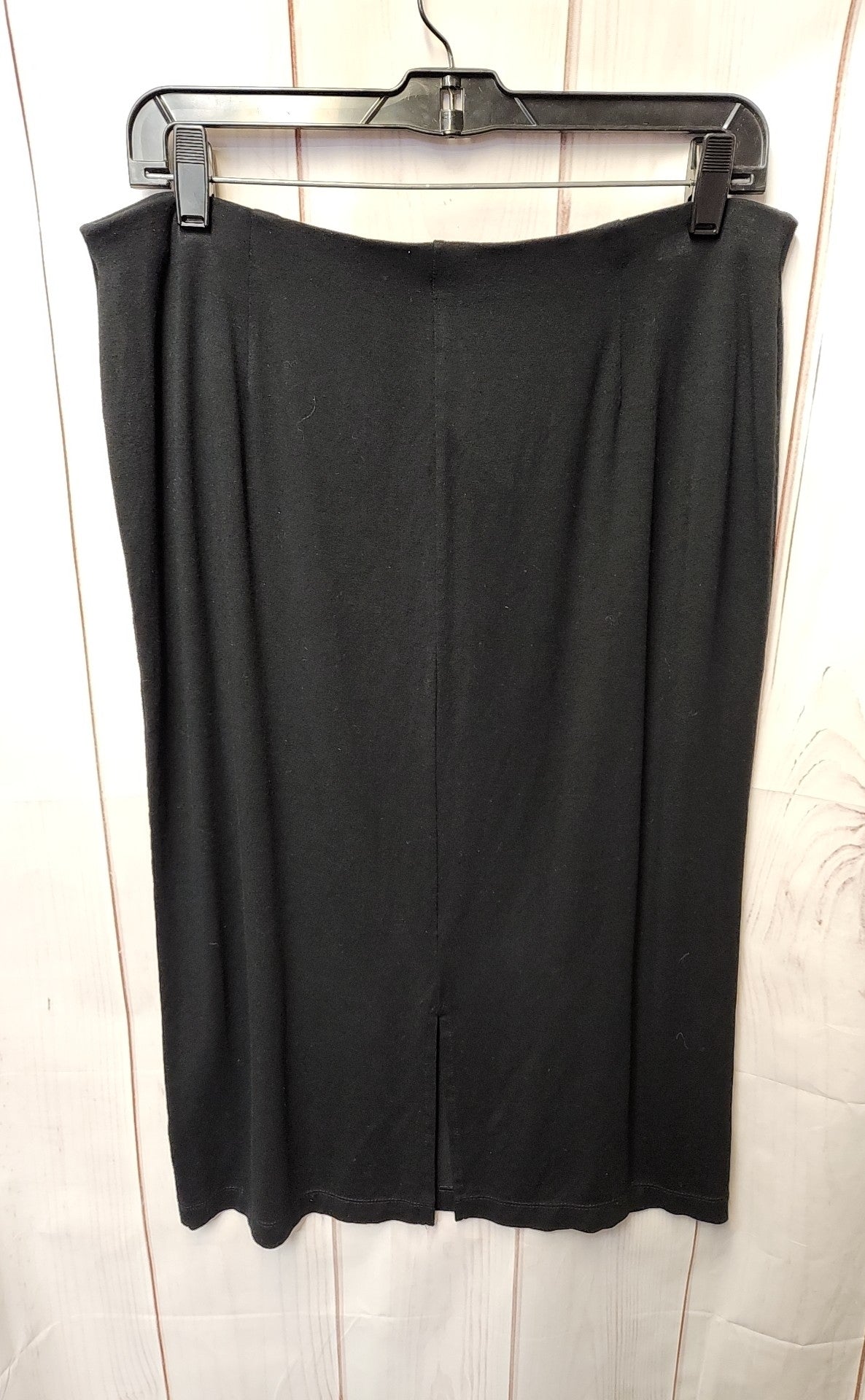 J Jill Wearever Collection Women's Size M Black Skirt