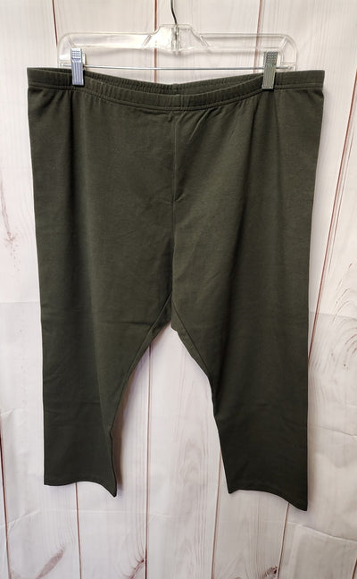 J Jill Women's Size XL Olive Green Capris