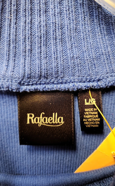 Rafaella Women's Size L Blue Sweater