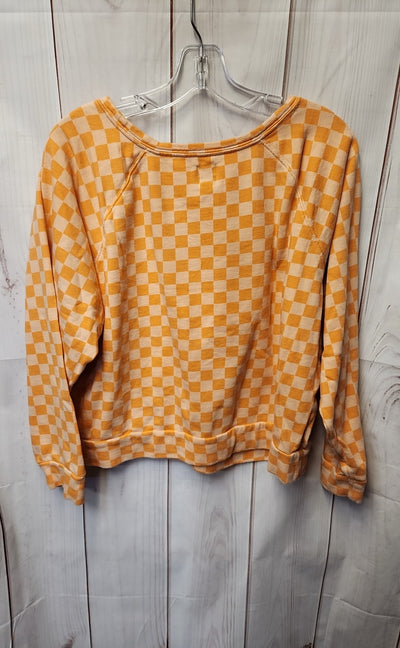 Gap Women's Size M Orange Sweatshirt