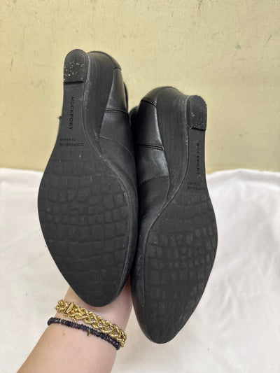 Rockport Women's Size 7-1/2 Black Boots Shoes