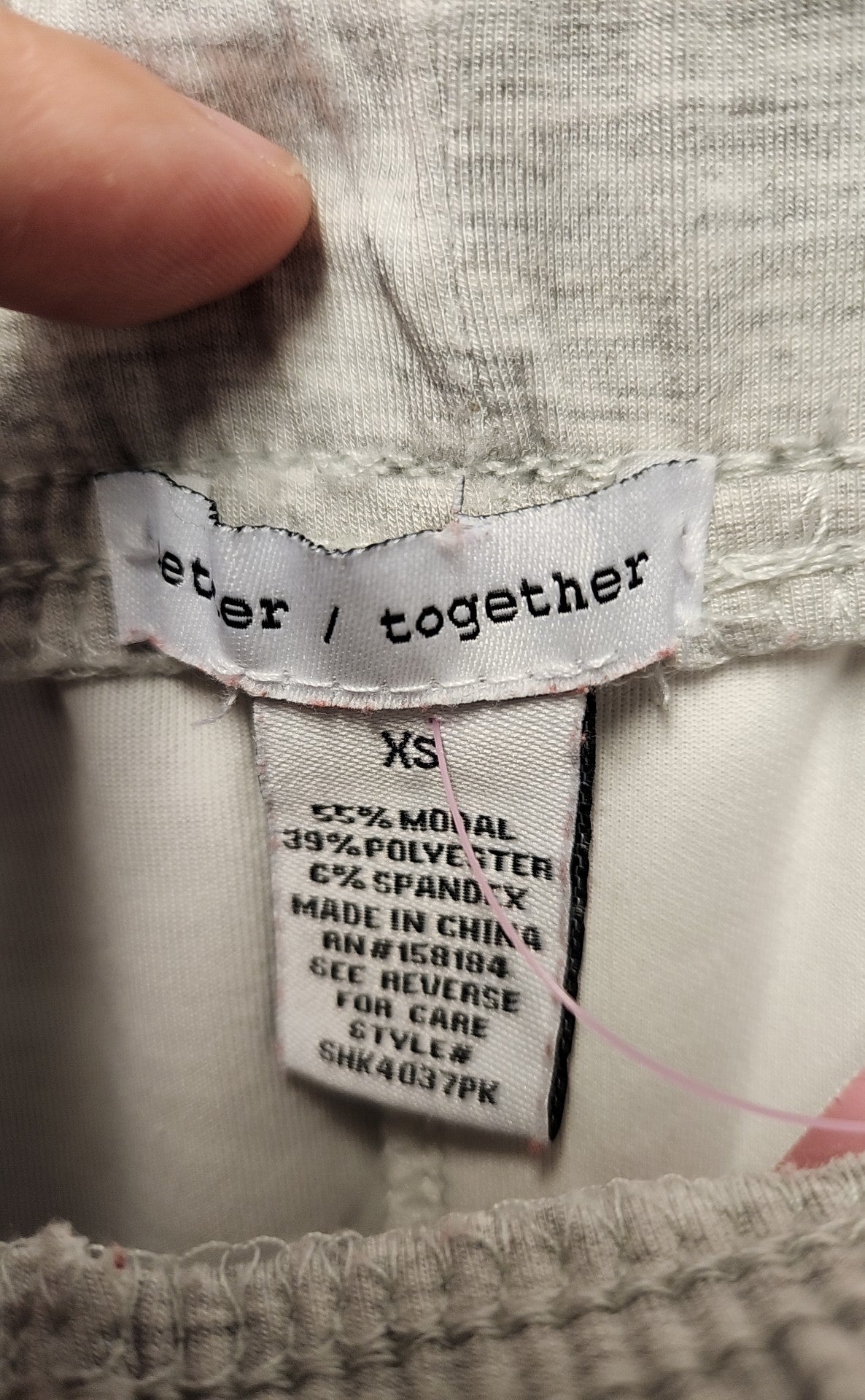 Better Together Women's Size XS Gray Shorts