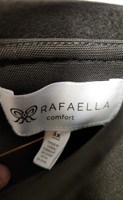 Rafaella Women's Size 3X Black Pants