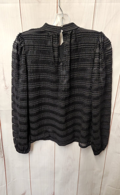Loft Women's Size XS Petite Black Long Sleeve Top