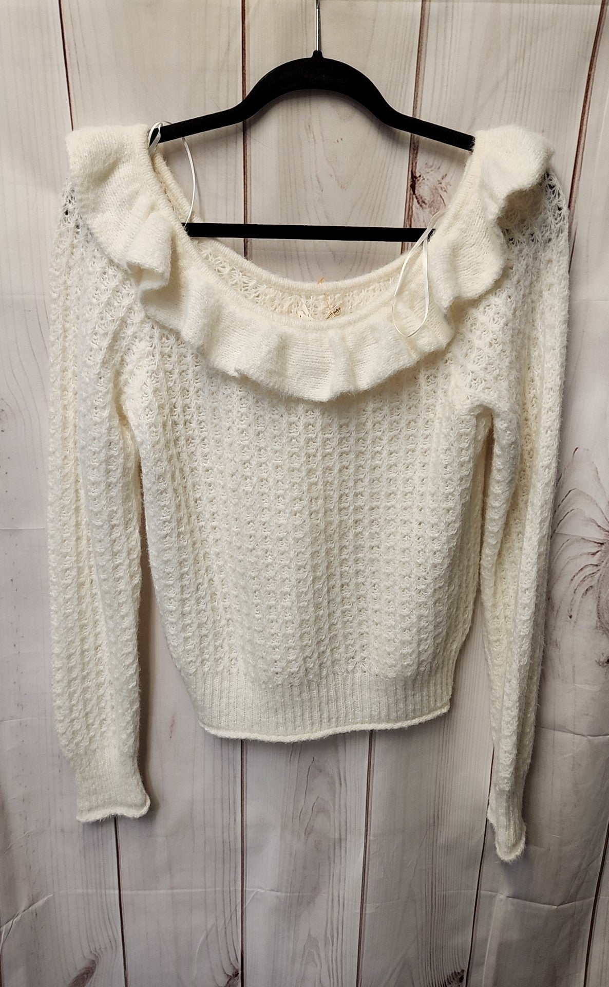 Anthropologie Women's Size M White Sweater