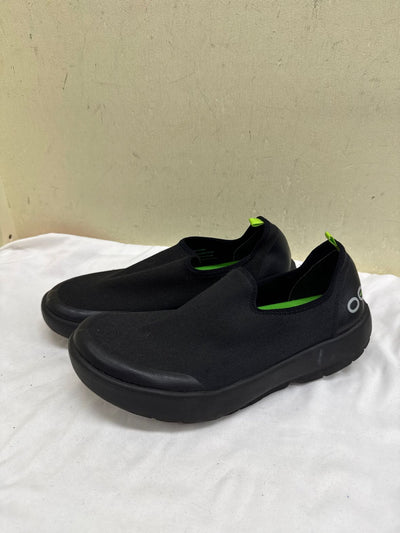 Oofos Women's Size 11 Black Flats Shoes