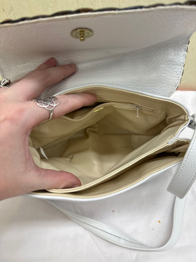 Giani Bernini White Purse Bag