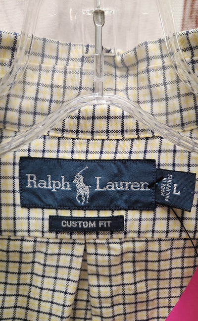 Ralph Lauren Men's Size L Yellow Shirt