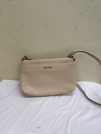 Calvin Klein Off-White Purse Bag