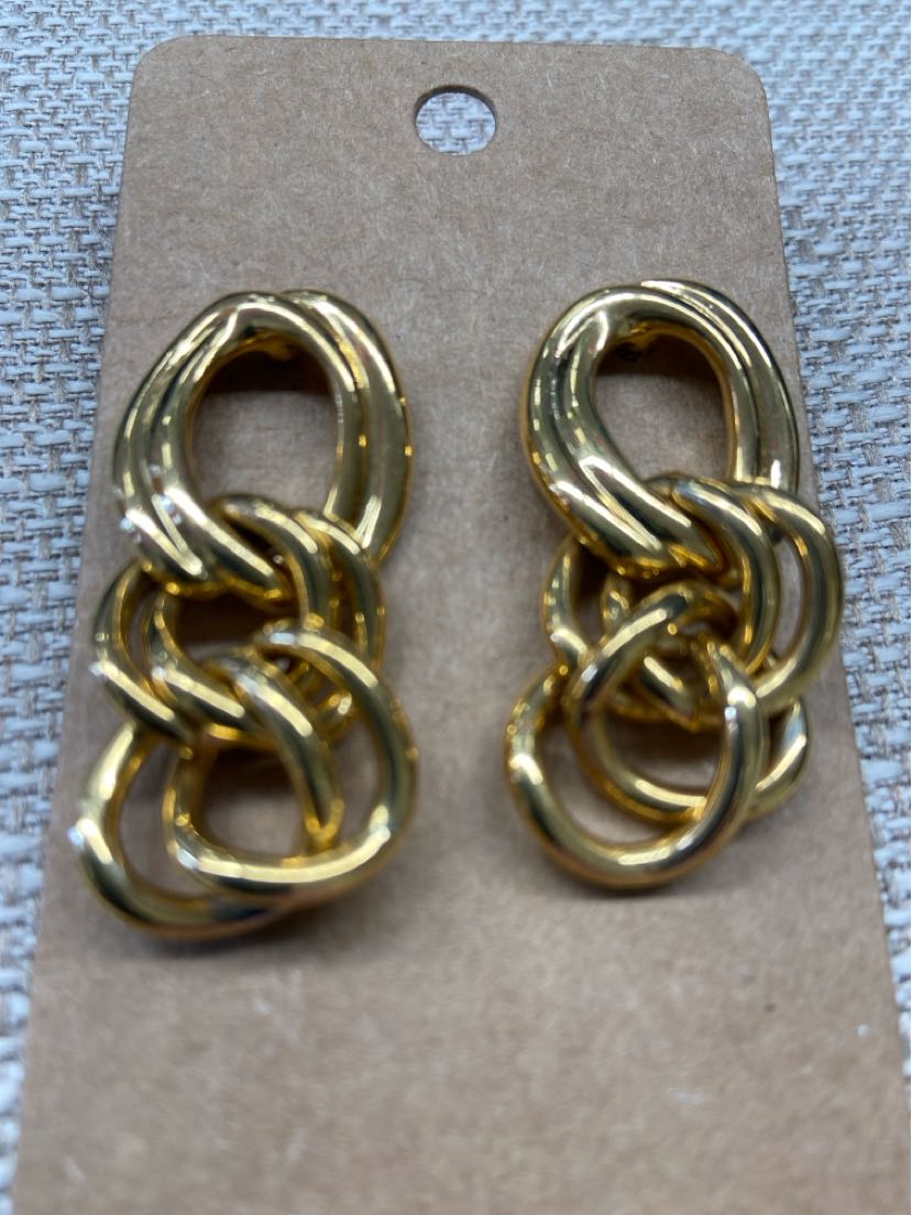 Gold Chain Earrings