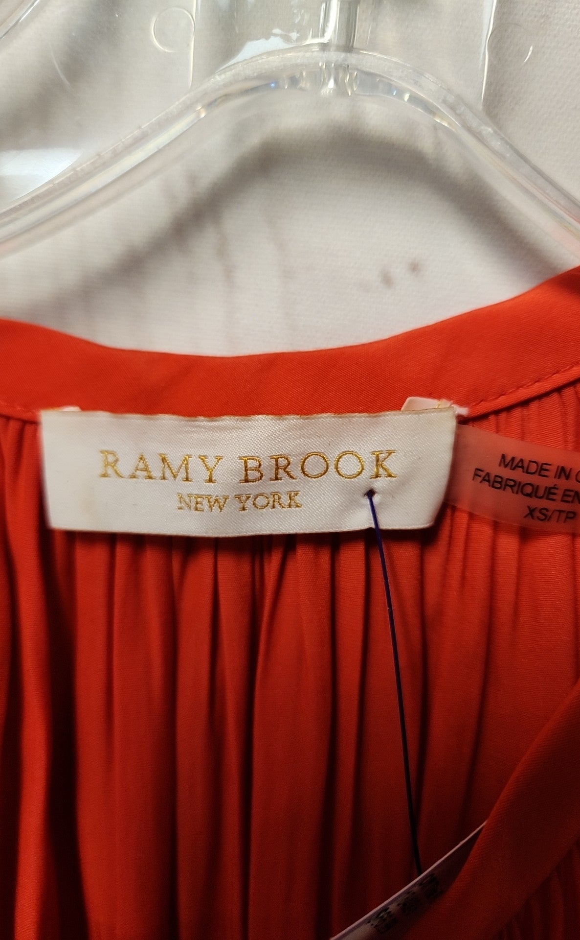 Ramy Brook Women's Size XS Red Dress