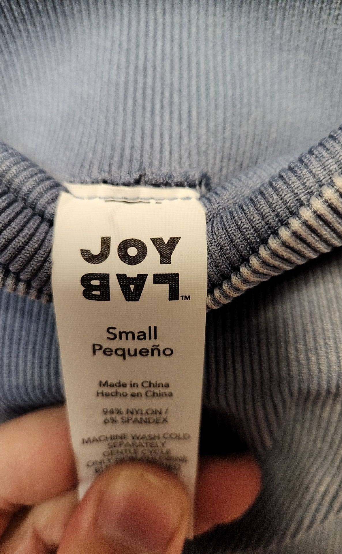 Joy Lab Women's Size S Blue Leggings