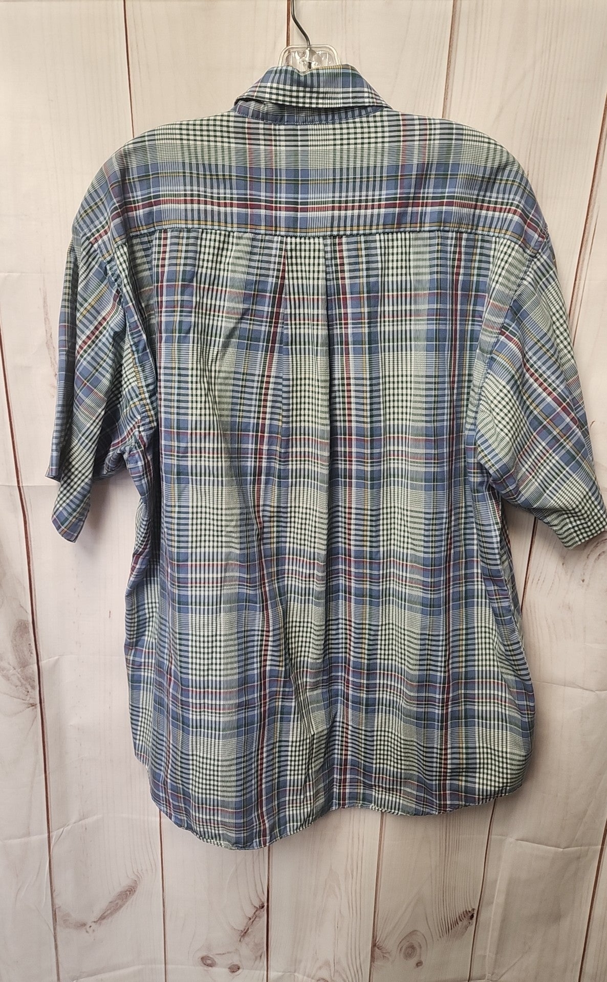 Mikael York Men's Size XL Blue Shirt