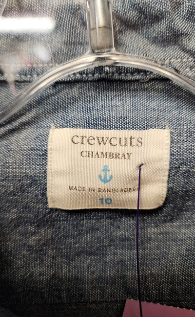 Crewcuts Boy's Size 10 Blue Shirt